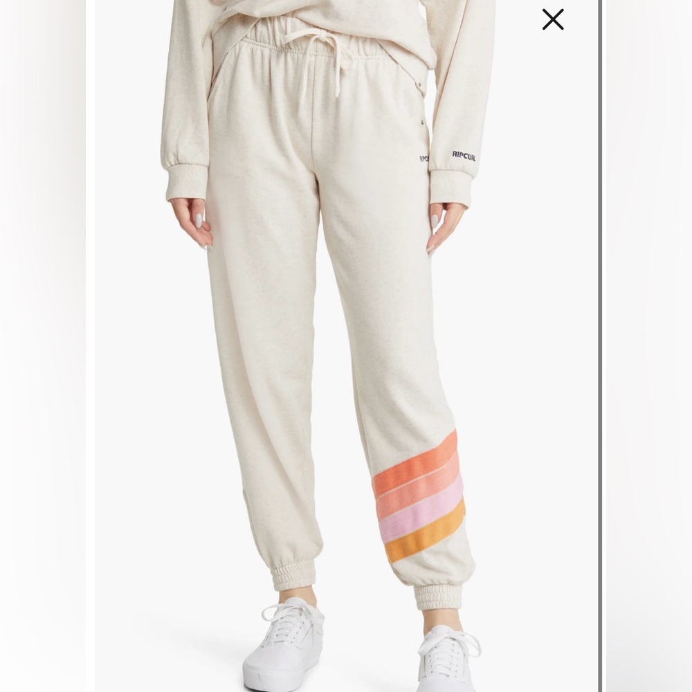 Rip Curl Day Break Joggers in OATMEAL MARLE